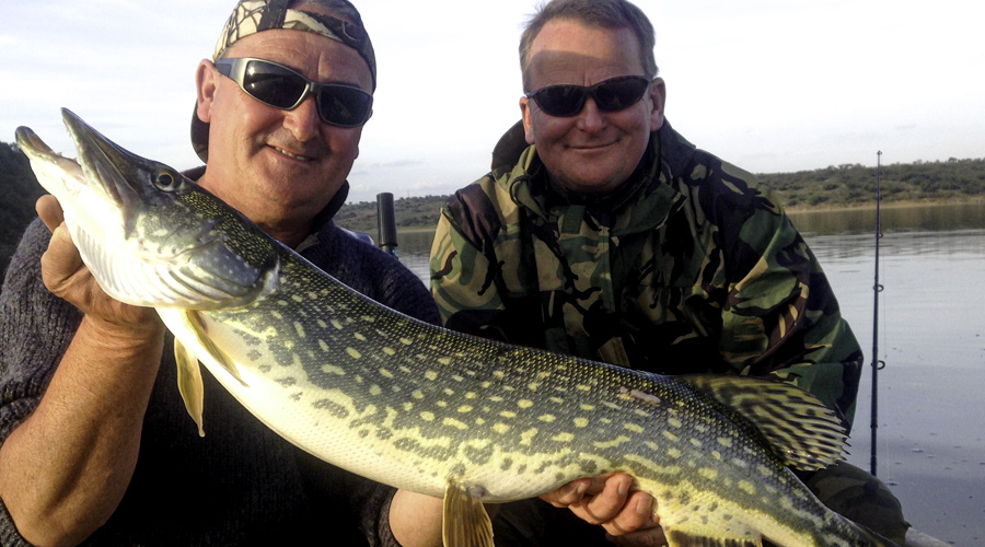 pike-bass-zander-fishing Lake Orellana is regarded as the top big predator fishing lake in Extremadura